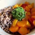 Insalata di SORGO e verdure con pesto di cime[...]