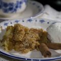 Apple crumble