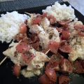 TRECCIA DI PESCE CON MENTA E POMODORINI