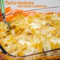 Pasta risottata senza glutine alla zucca e[...]