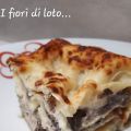 Lasagne con radicchio e speck (senza lattosio)