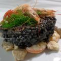 Risotto al nero di seppia !!