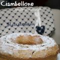 Ciambellone ricotta e gocce di cioccolato