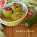 Zucchine ripiene ai funghi