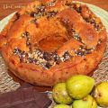 Ciambella con Fichi Mandorle e Cioccolato