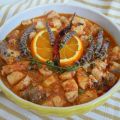 Ragù di alalunga all'arancia, menta e Marsala