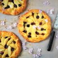 Galettes alle mele e mirtilli rossi