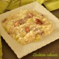 Risotto con costine di maiale e verza