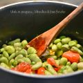 E la minestra di fave fresche...divento' una[...]