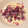 LUI: Gnocchi viola al formaggio