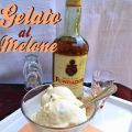 Gelato al melone con uvetta al Brandy