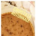 Tarte rustica di castagne ed uvetta