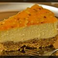 Cheesecake nocciole e albicocche