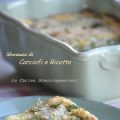 Sformato di carciofi e ricotta