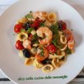 Orecchiette rucola e gamberi