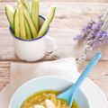 Bastoncini di cetriolo con dip di limone e[...]