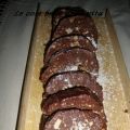 Salame di cioccolata leggero