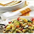 Fusilli gamberi e zucchine