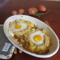 Cestini di patate e uova