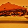 Tarte al caramello salato, ganache e nocciole