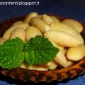 Polenta ricca con mandorle e menta