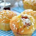 Muffin alle nettarine e cioccolato bianco