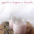 yogurt ai lamponi e lavanda (con yogurtiera)