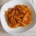 Pasta con ragù di lenticchie