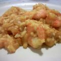 Gamberi e riso piccante al curry