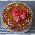 Torta ai lamponi con fragole e ganache al[...]