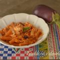 Pasta alla norma con stracciatella
