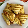Sfogliatelle con crema di cioccolato fondente