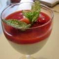 Mousse allo yogurt con crema di fragole allo[...]