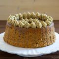 Chiffon cake al pistacchio e te matcha