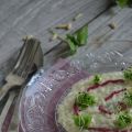 Risotto al gorgonzola con pesto di barbabietola[...]