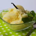 Sorbetto di ananas e vaniglia