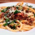 Bucatini al ragù di lenticchie