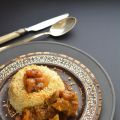 Agnello con albicocche e fichi al miele