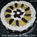 Torta semifredda alla crema e Oreo