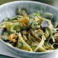 Linguine con zucchine e vongole veraci