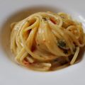 Spaghetti aglio, olio, peperoncino e pecorino