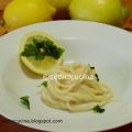 Spaghetti al profumo di coriandolo e limone