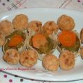 Polpettine di merluzzo con cestini di verdure[...]