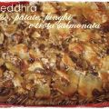 Taieddhra riso, patate, funghi e trota salmonata