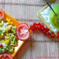 Insalata veloce con mango e ribes