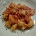 GNOCCHI CON CREMA DI GAMBERI