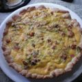 FOCACCIA AL PROSCIUTTO E PORRI