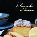 Plum cake al limone
