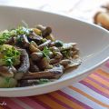 Chiodini trifolati con patate