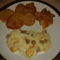 SCAMORZA CON SEITAN E PATATE PASTELLATE